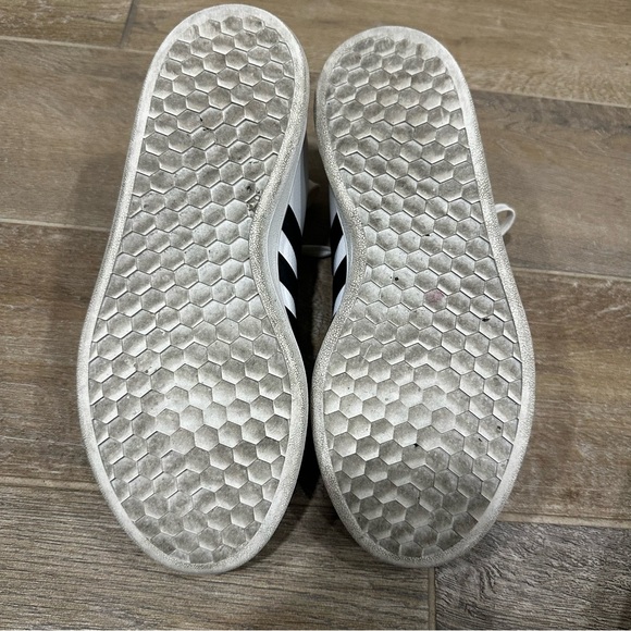 Adidas Grand Court White Sneakers with black stripes - Picture 6 of 9